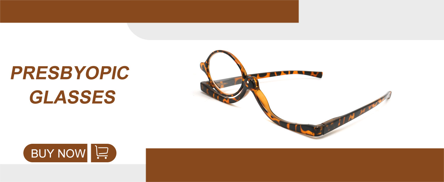 cosmetic reading glasses