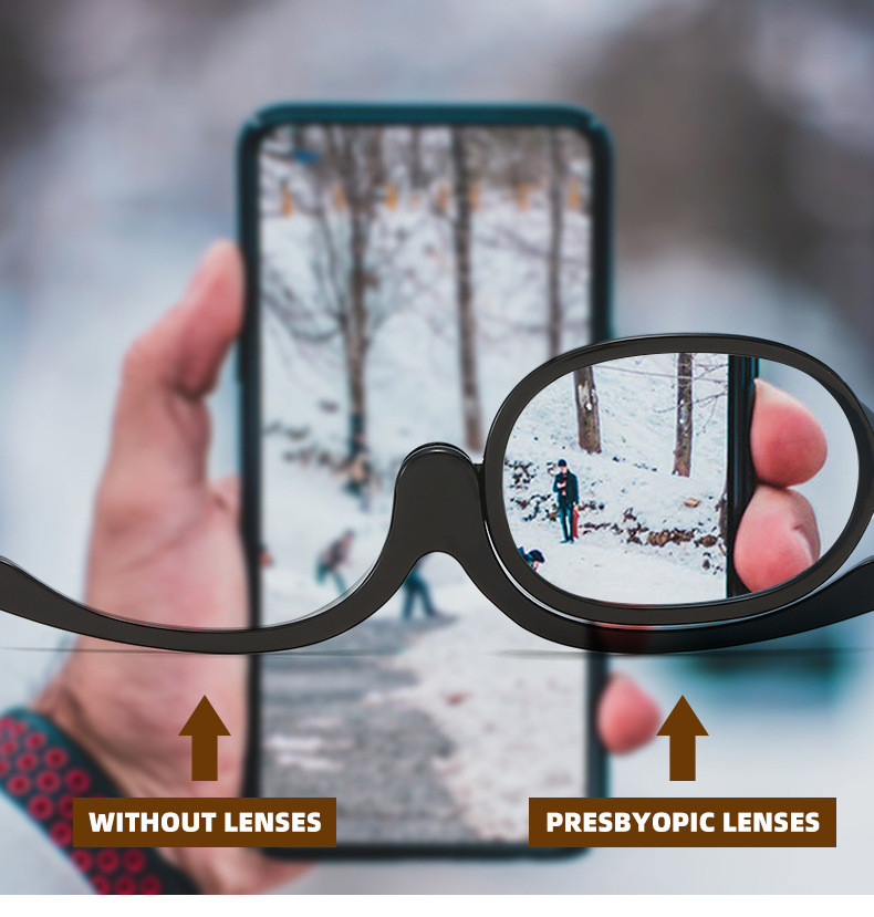 cosmetic reading glasses