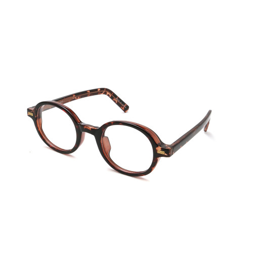 Hot Sale Plastic Frame Anti Blue Light Eyeglasses Round Women Reading Glasses