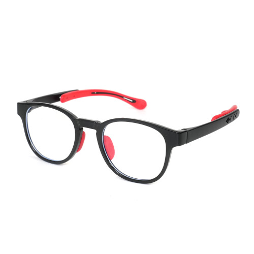 Tr90 Round Trendy Kids Non Prescription Glasses Children Designer Eyeglass Frames