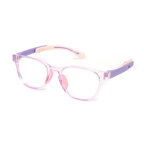 Oem Tr90 Flexible Legs Eyeglasses Clear Lens For Children |  Kids Optical Frames Private Label