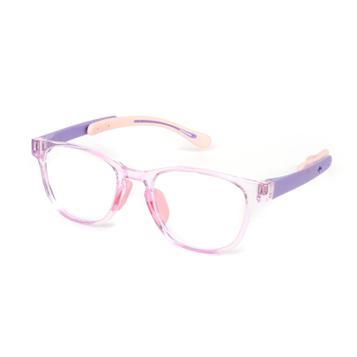 Oem Tr90 Flexible Legs Eyeglasses Clear Lens For Children |  Kids Optical Frames Private Label