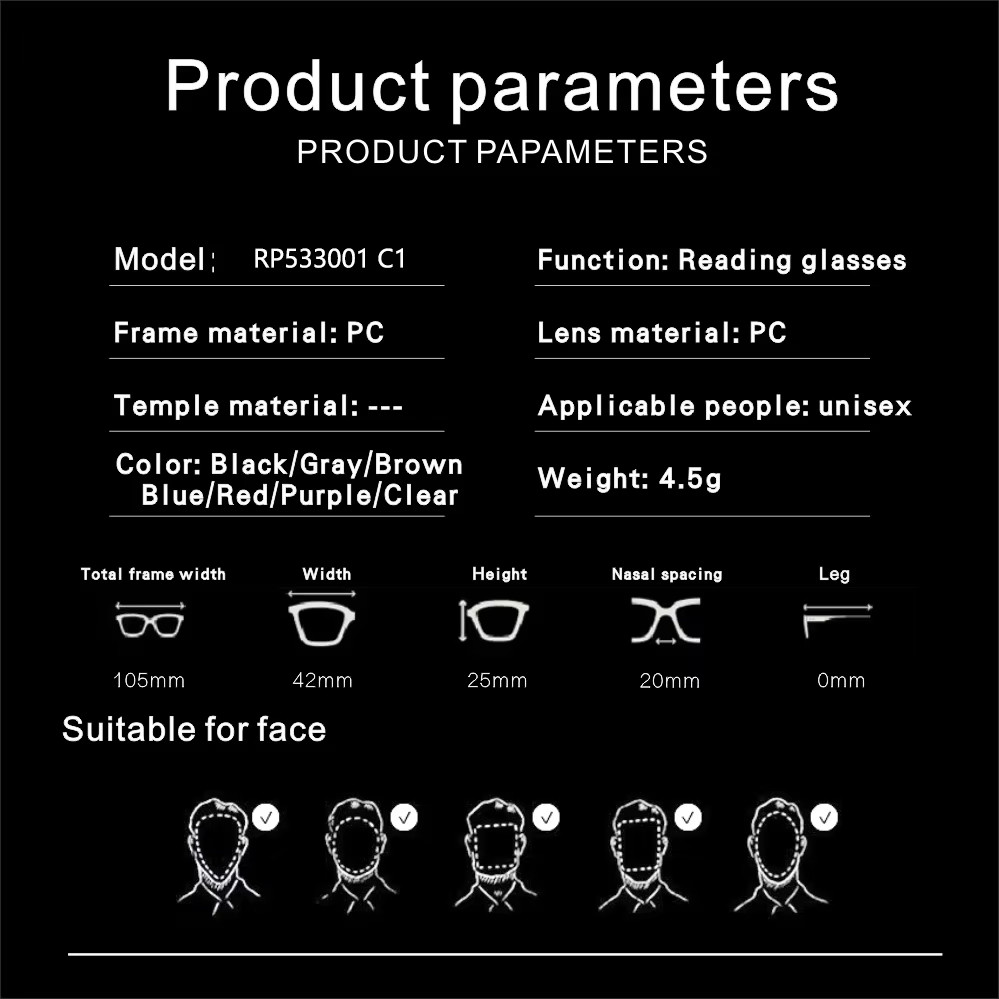 folding keychain reading glasses supplier