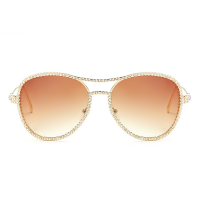 2023 Rhinestone Glasses Luxury Sunglasses Women