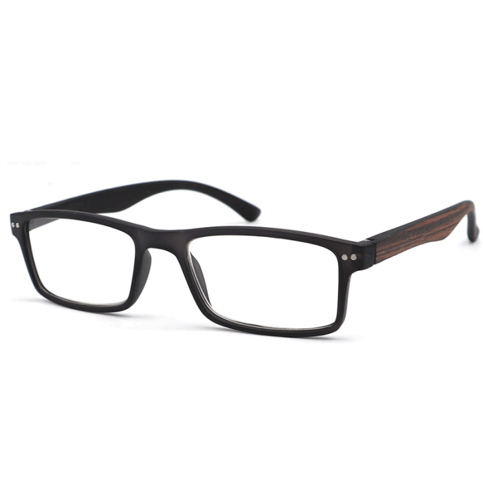 Wholesale Plastic Men Square Reading Glasses