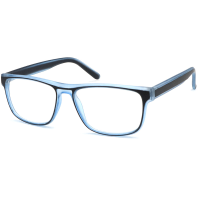 Square Full Frame Plastic Reading Glasses for Men Support customization RP394002